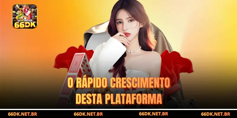 A Plataforma Está a Crescer Rapidamente